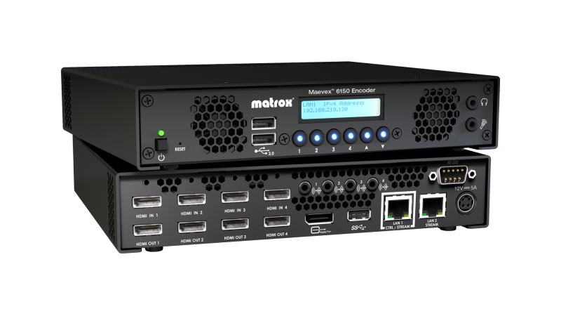 Maevex 6150 Quad 4K Enterprise Encoder Appliance